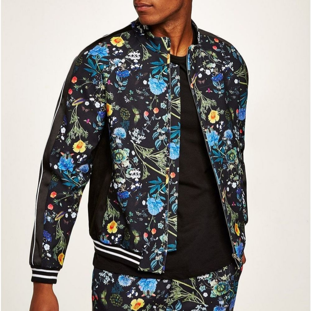 Topshop Floral Tracksuit